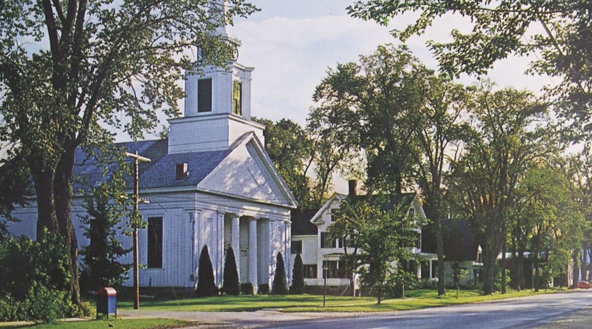Then and Now: Oldest but no longer only church in Fryeburg